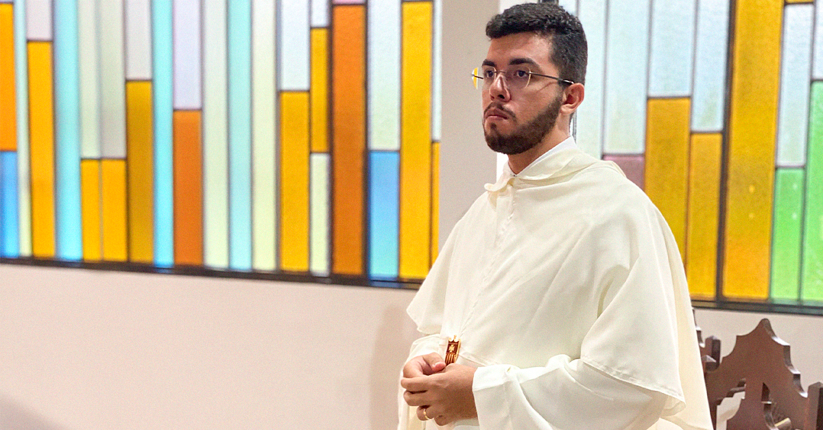 Primeira Profissão Religiosa: Fr. João Victor inicia sua caminhada na vida mercedária