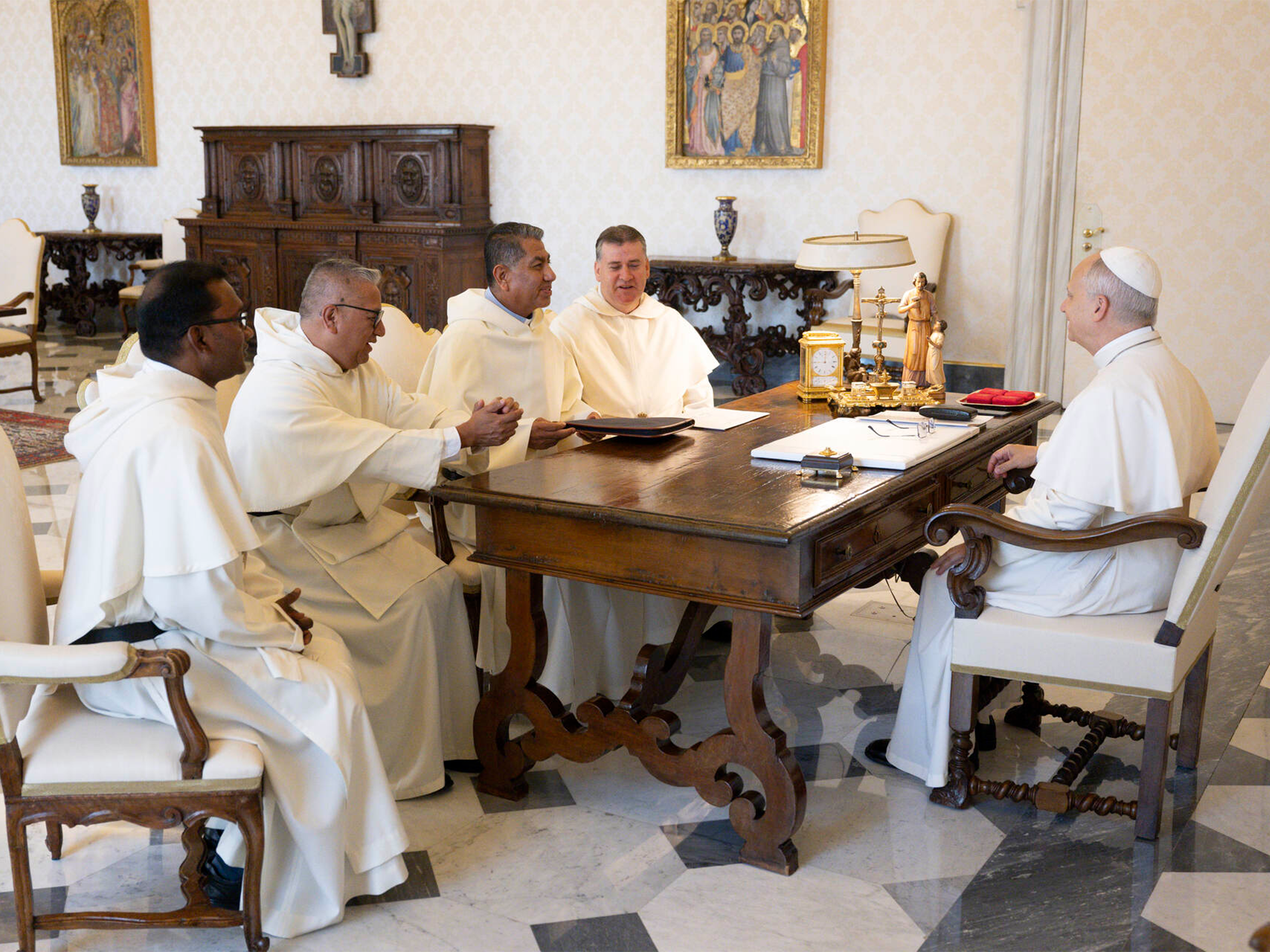 Apresentação ao Papa Leão XIV – Campanha Redentora 2025-2026